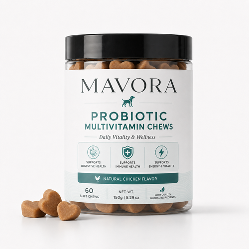 Dog Probiotic Multivitamin Chews | Gut Health & Immunity Support for Dogs